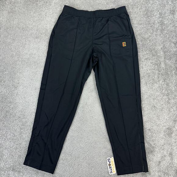 Nike Tennis Track Pants Mens XL Standard Fit DC6021-010 Polyester Gym Joggers - Picture 2 of 14